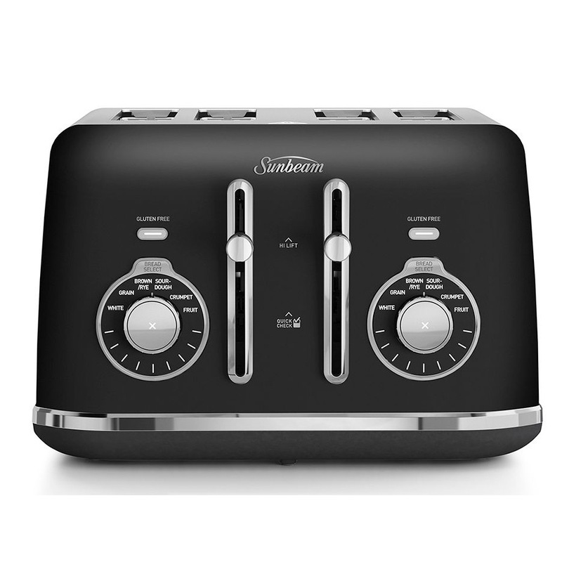 Buy Sunbeam Alinea™ Select 4 Slice Toaster TA2840K MyDeal