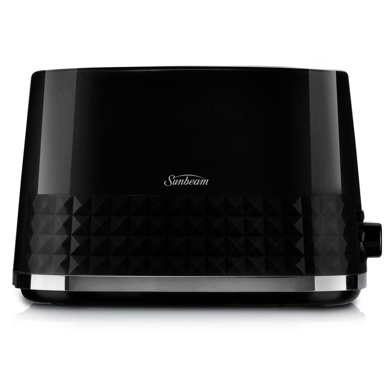Buy Sunbeam Diamond Collection Kettle & Toaster Pack Black MyDeal