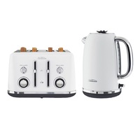 Sunbeam White TA2740W Toaster & KE2700W Kettle Bundle