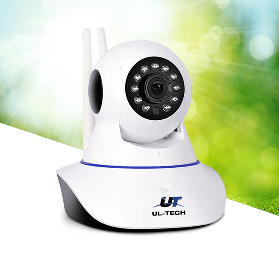 UL-Tech 1080P Wireless IP Camera Security WIFI Cam White