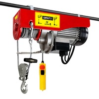 Giantz Electric Hoist Winch 125/250KG Rope Tool Remote Chain Lifting Cable 18M