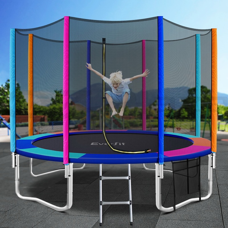 Buy Everfit Trampoline 12FT Kids Trampolines Cover Safety Net Pad
