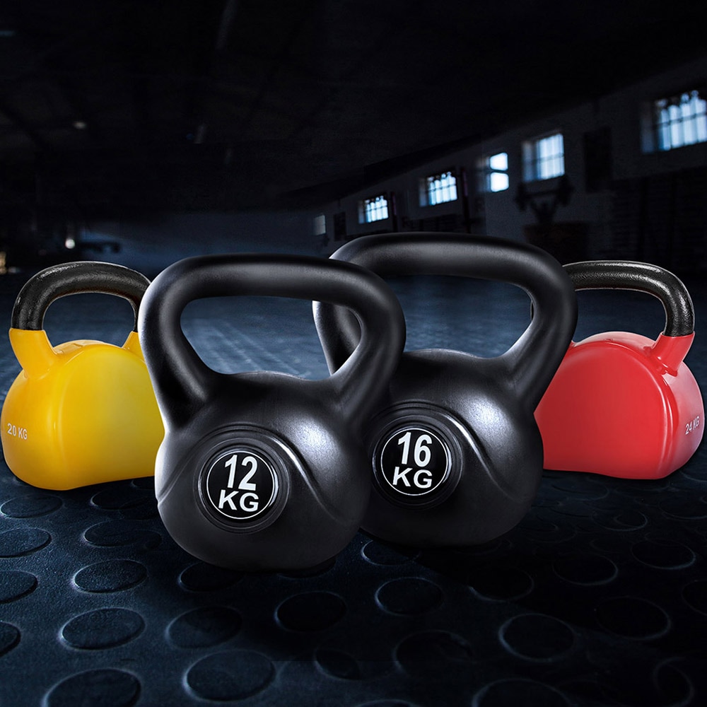 Kettlebell 12KG 16KG Kettle Bell Kettlebells Home Gym Equipment Fitness Weight Australia
