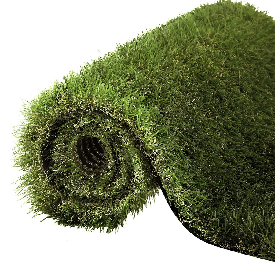 1mx10m Prime Turf Artificial Grass 35mm Synthetic Fake Lawn Turf Plastic Plant 4-coloured