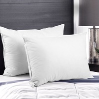 2x Giselle Duck Feather Down Pillow 70X50cm