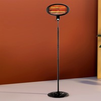 2000W Devanti Electric Patio Heater 211CM Adjustable Portable