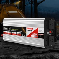 Giantz Large Pure Sine Wave Power Inverter 2000W/4000W 12V-240V Remote Control