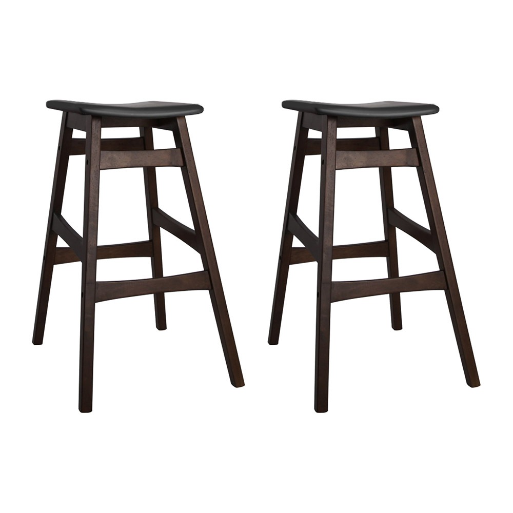 rubber wood bar stools