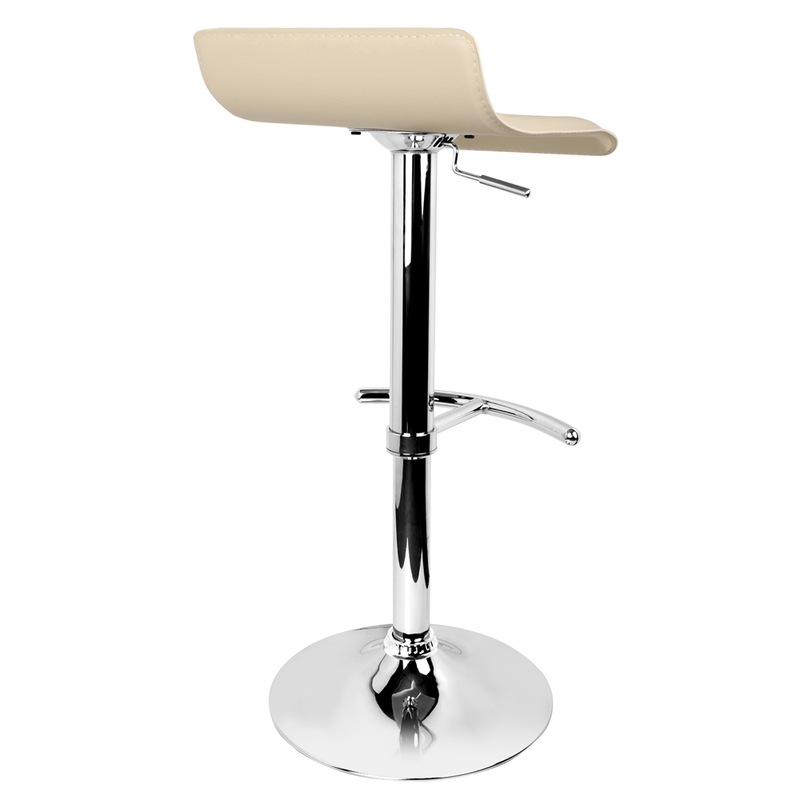 Artiss Set of 2 PU Leather Bar Stools Beige Buy Sets of 2 Bar