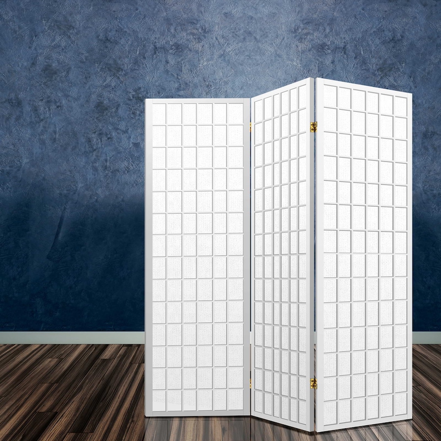 3 Panel Artiss Room Divider Screen 131x179cm White