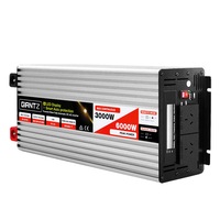 Giantz 3000W/6000W Pure Sine Wave Power Inverter 12V-240V Remote Camping Boat