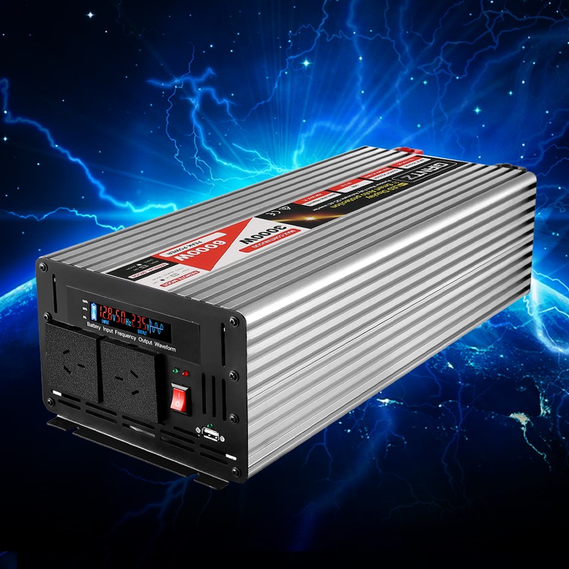 3000W/6000W Pure Sine Wave Power Inverter 12V240V Remote Camping Boat