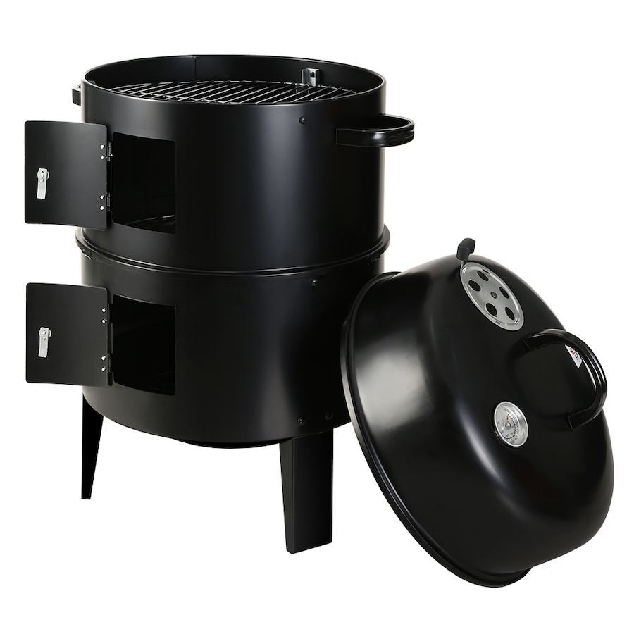 Grillz 3in1 BBQ Grill Charcoal Smoker