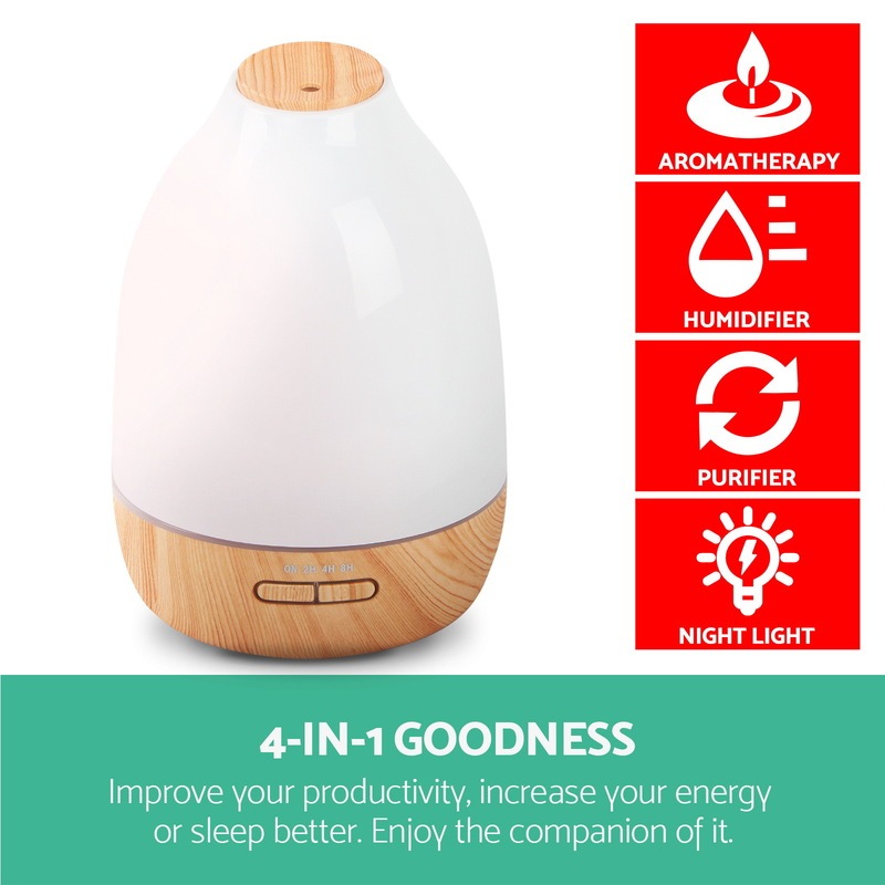 Buy Ultrasonic Aroma Diffuser Essential Oils Aromatherapy Air