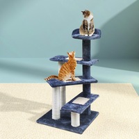 100cm i.Pet Cat Tree Scratching Post Scratcher Tower Wood Condo House Trees Bed