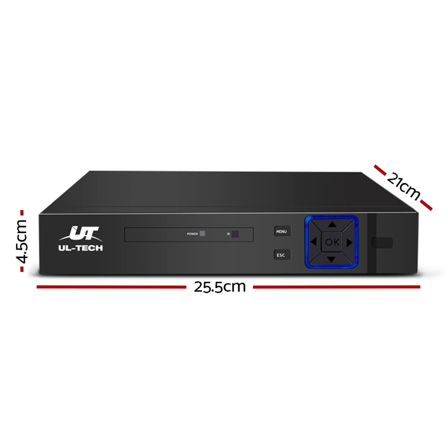 UL-Tech 8CH DVR 1080P 5in1 CCTV Video Recorder