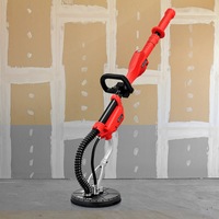 12 Sanding Discs Giantz 800W Drywall Sander 6 Speeds Plaster Wall Board Dust
