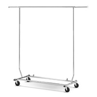 164CM Artiss Clothes Rack Airer Rail Adjustable Heavy Duty Wheels