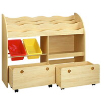 kids dresser with bookshelf