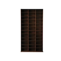 Adjustable 12 Row Book Shelf Storage Unit 3 Colours