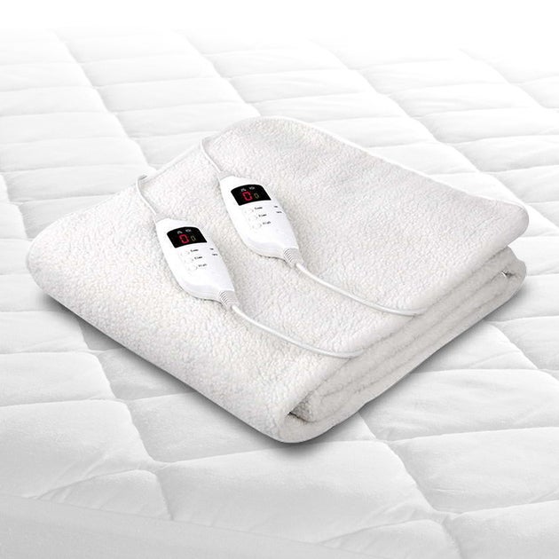 Fully Fitted Fleece Electric Blankets in 4 Sizes