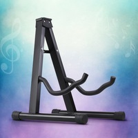 1Pcs Alpha Guitar Stand Holder Folding Rack