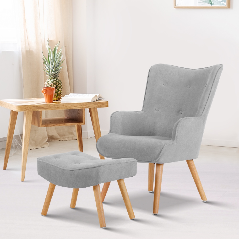 carrion lounge chair with ottoman