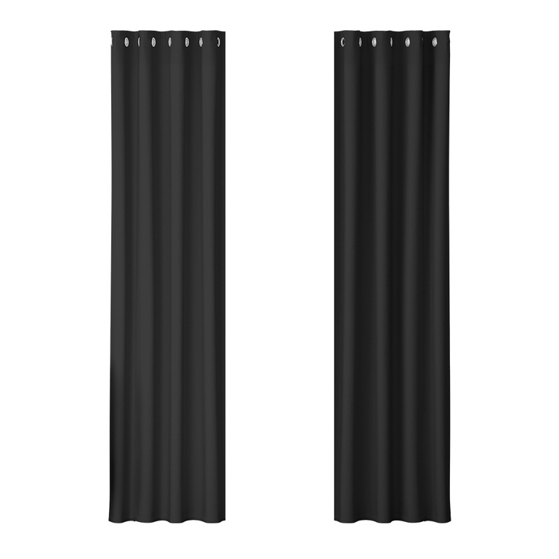 Buy Artiss 2X Blockout Curtain Blackout Window Curtain Draperies Pair
