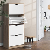 4 Tier Artiss Shoe Rack Storage Cabinet