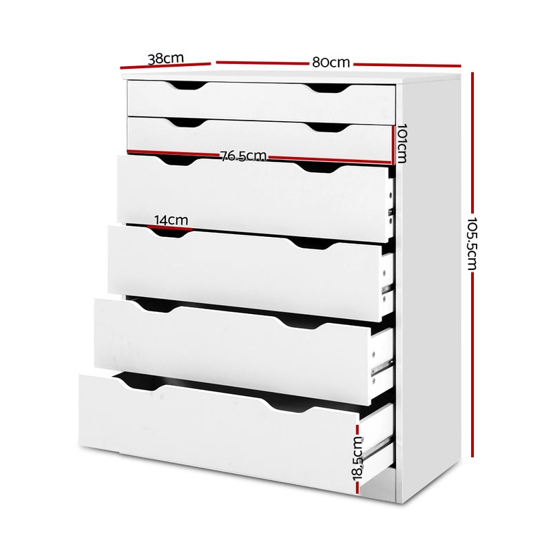 Drawers Tallboy Dresser Storage Cabinet, White Cabinet Dresser Au