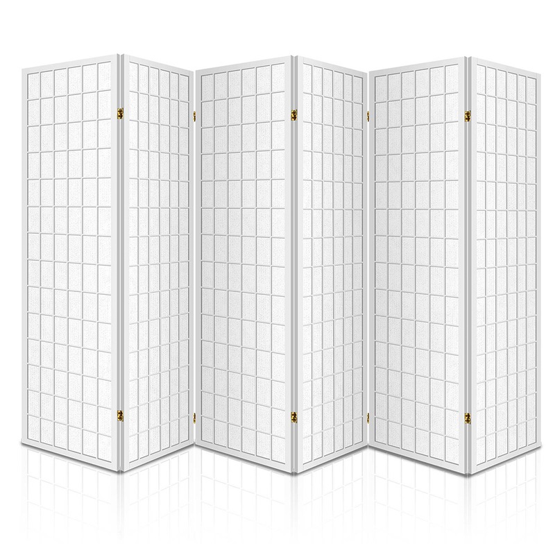 Buy Artiss Room Divider Screen 6 Panel Room Divider Wooden Room Divider