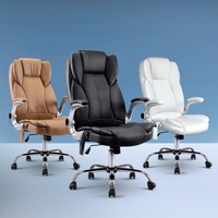 Artiss 8 Point Massage Office Chair Kuro Executive Computer Chair Armrest