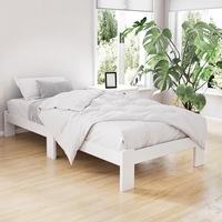 Artiss Wooden Bed Frame Single Size Base White