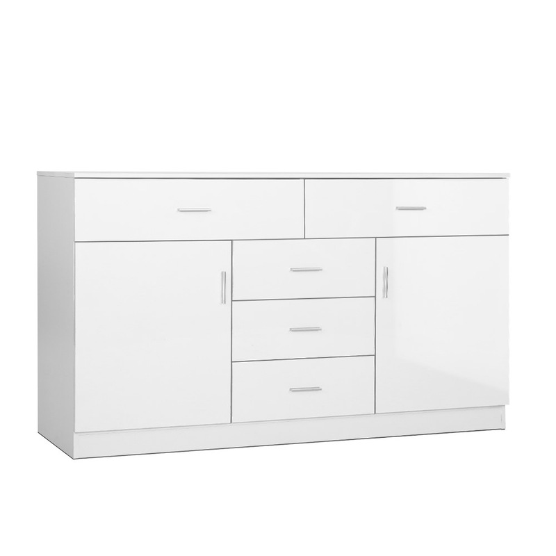 Artiss Buffet Sideboard High Gloss Storage Dresser Table