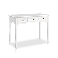 3 Drawers Artiss Console Table Hallway Hall Dressing Side White/Black