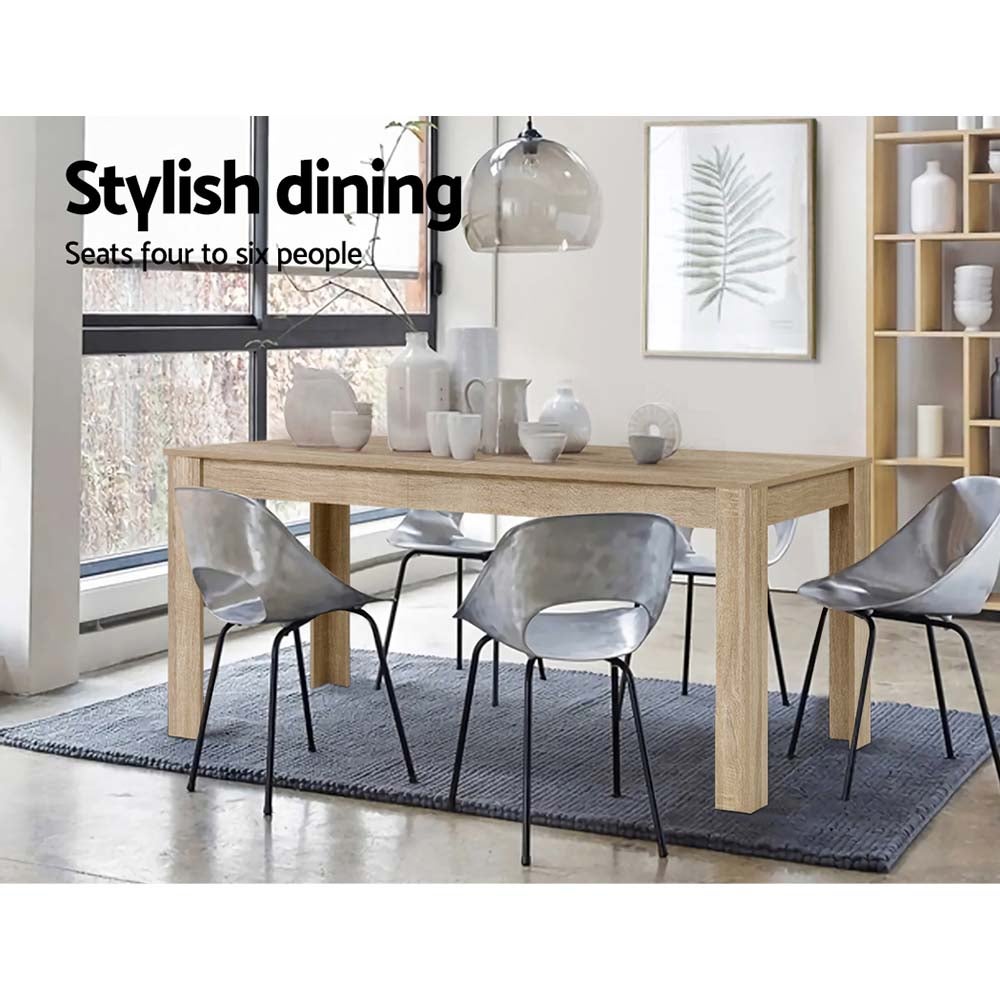 artiss dining table 6 seater