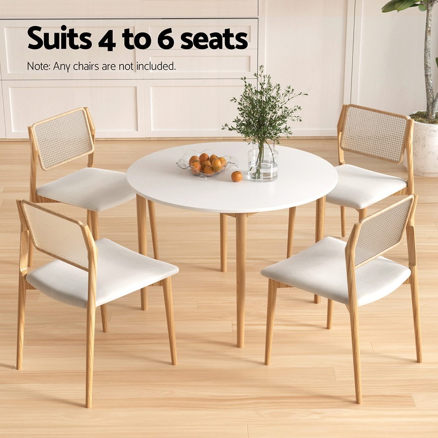 1.08M Artiss Dining Table Round White