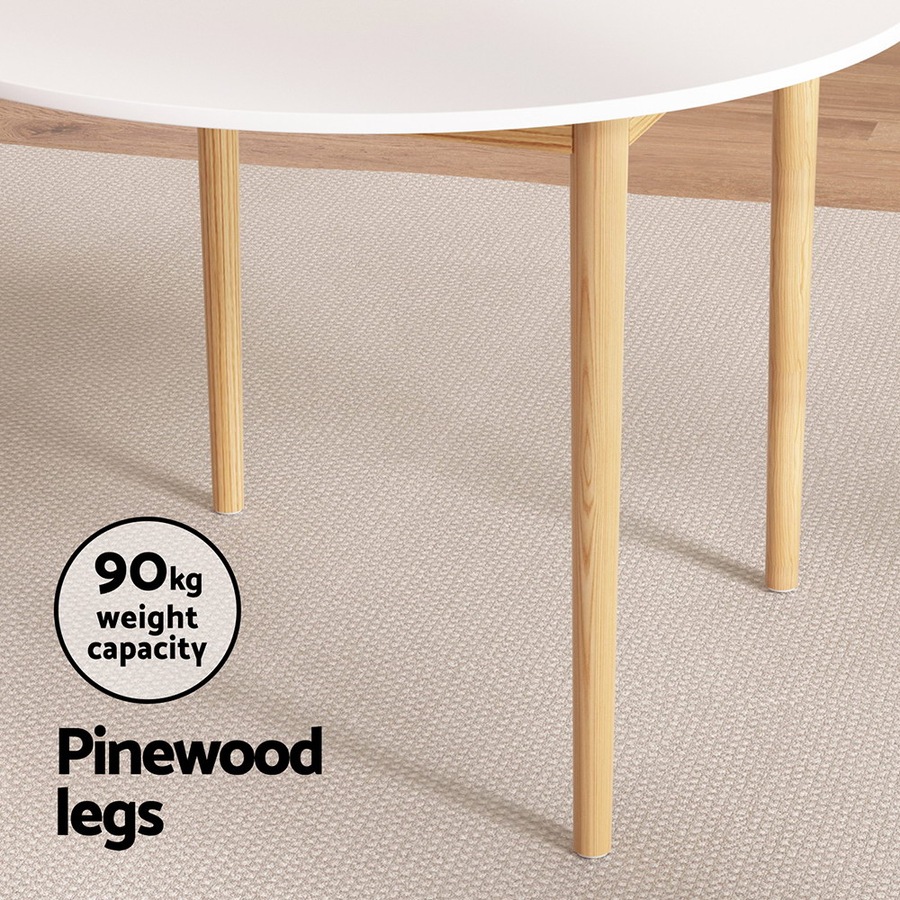 1.08M Artiss Dining Table Round White