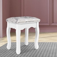 1 Stool Artiss Dressing Table Velvet White