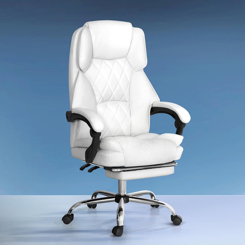 Buy Artiss Executive Office Chair Leather Computer Chairs MyDeal