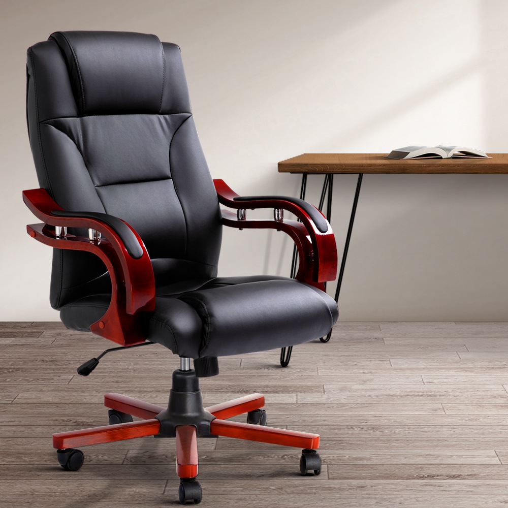 executive office chair wood