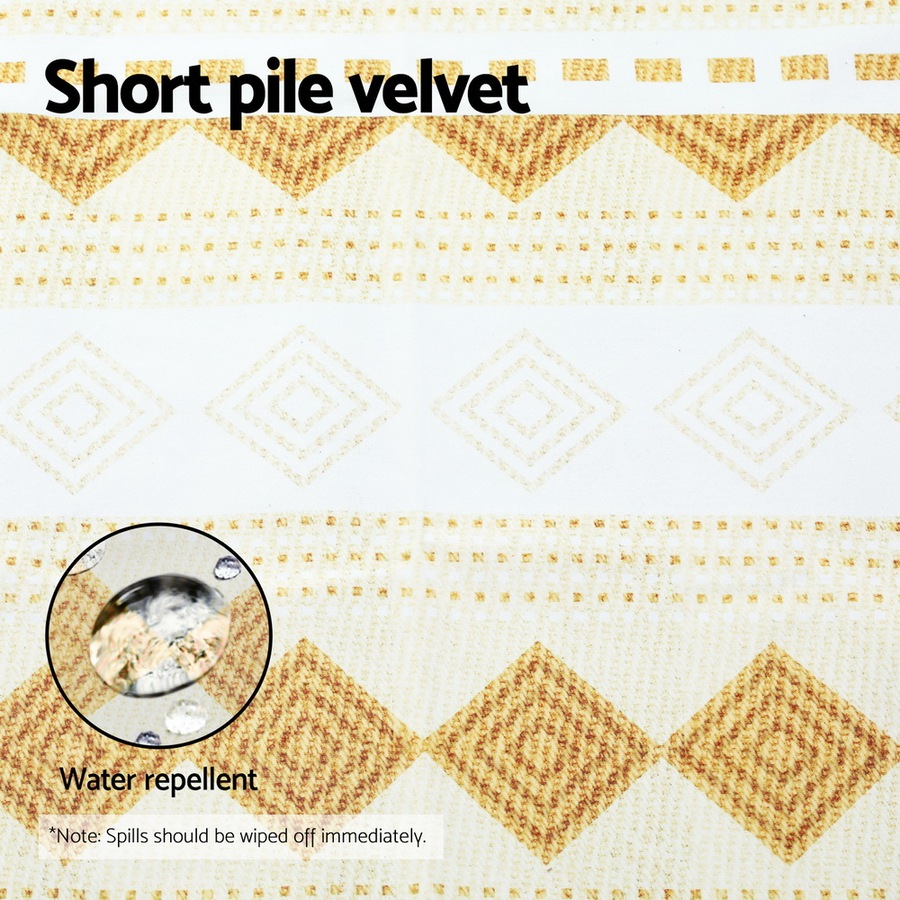 1 160x230 Artiss Rug Washable Mat Carpet Short Pile Ella