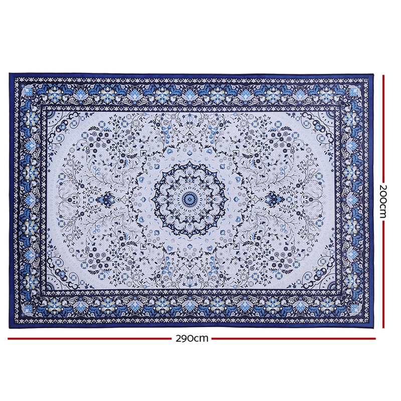 Buy Artiss Floor Rugs 200 x 290 Easy Clean Short Pile Carpet Mat MyDeal