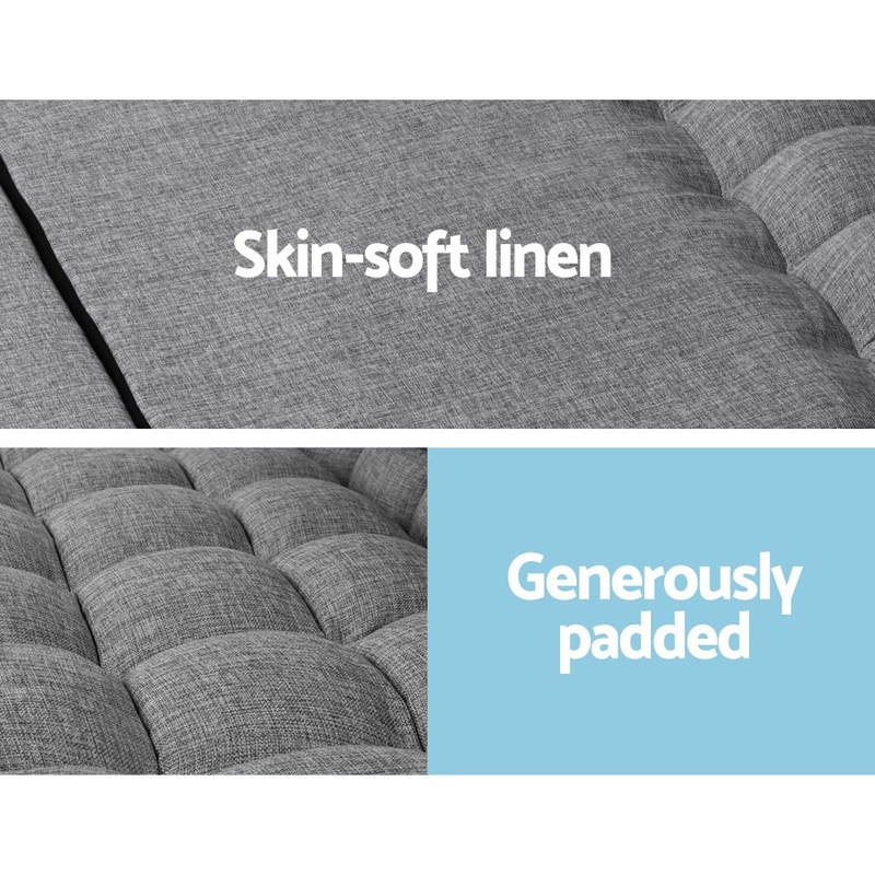 Buy Artiss Floor Sofa Lounge Bed Folding Chair MyDeal