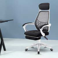 1 Artiss Mesh Office Chair with Footrest