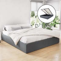 215x190 Artiss Bed Frame King Gas Lift TOKI