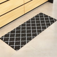 Autmor Anti Fatigue Kitchen Mat Farmhouse Kitchen Rugs Waterproof Kitchen  mats for Floor 2 Piece Set Non Slip Kithcen Rugs and mats Spice 