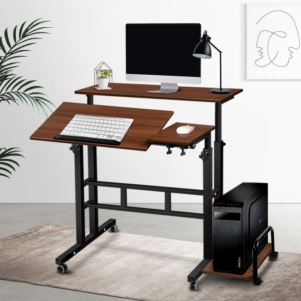 Artiss Laptop Desk Portable Mobile Desk Wood