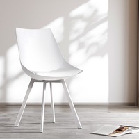 2X Dining Chairs White