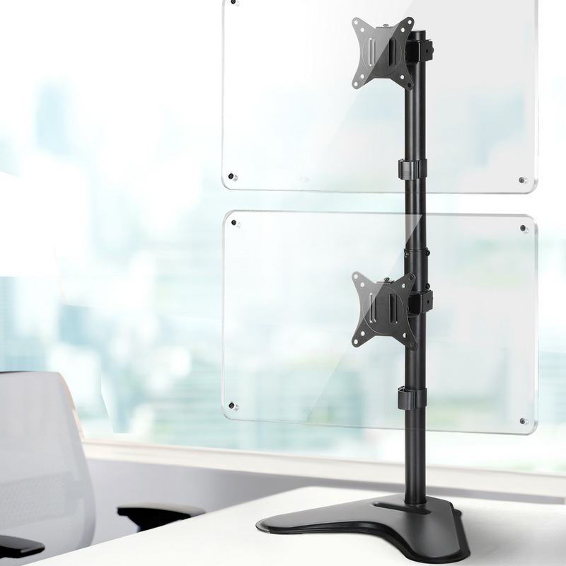 Buy Artiss Monitor Arm Stand Dual Mount HD LED TV Bracket Holder